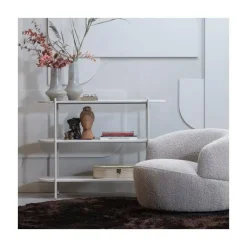 Woolly Draaifauteuil Boucle Naturel Melange
