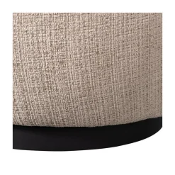 Woolly Draaifauteuil Chenille Zand