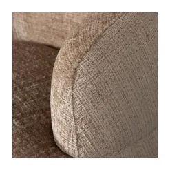Woolly Draaifauteuil Chenille Zand