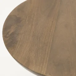 Woomble Bijzettafel mangohout Bruin 40cm