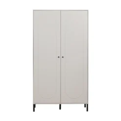 Xina Kledingkast Grenen Wolkengrijs 110cm