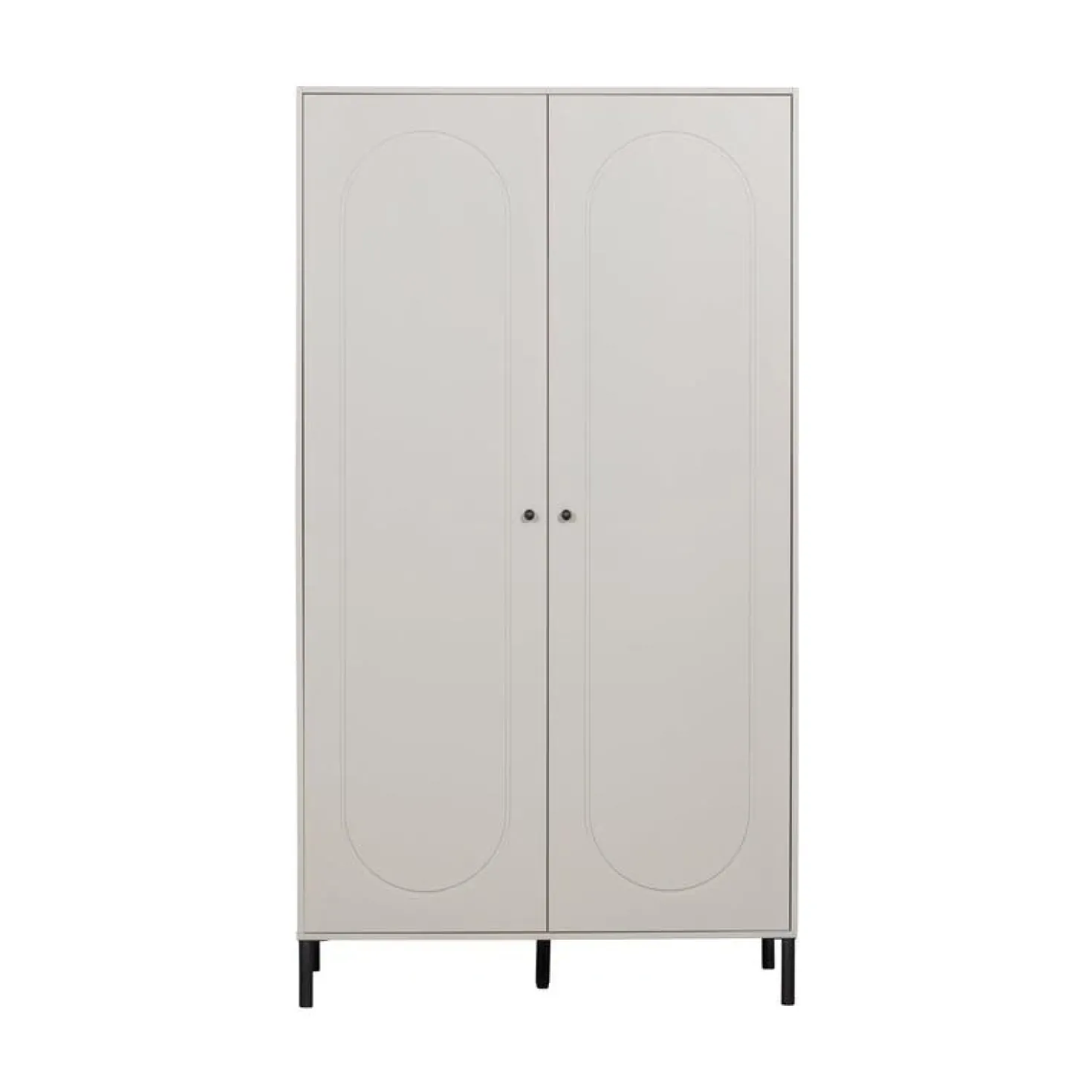 Xina Kledingkast Grenen Wolkengrijs 110cm