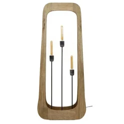 Yamis 3-lichts Vloerlamp Mangohout