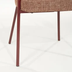 Yovi Eetkamerstoel rood