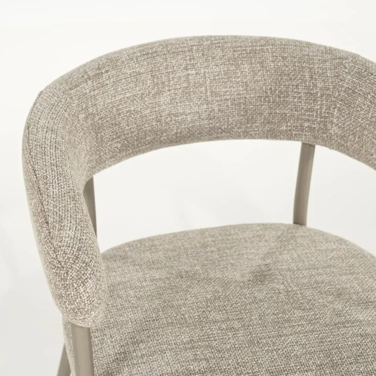 Yovi Eetkamerstoel taupe