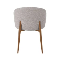 Yuki Eetkamerstoel Naturel met houtlook poot