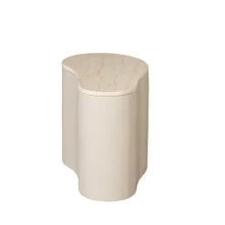 Yuko Salontafel marmer Zand 50cm
