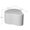 Yuko Salontafel marmer Zand 77cm