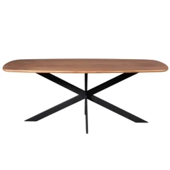 Yuna Eettafel Deens ovaal naturel 200 cm