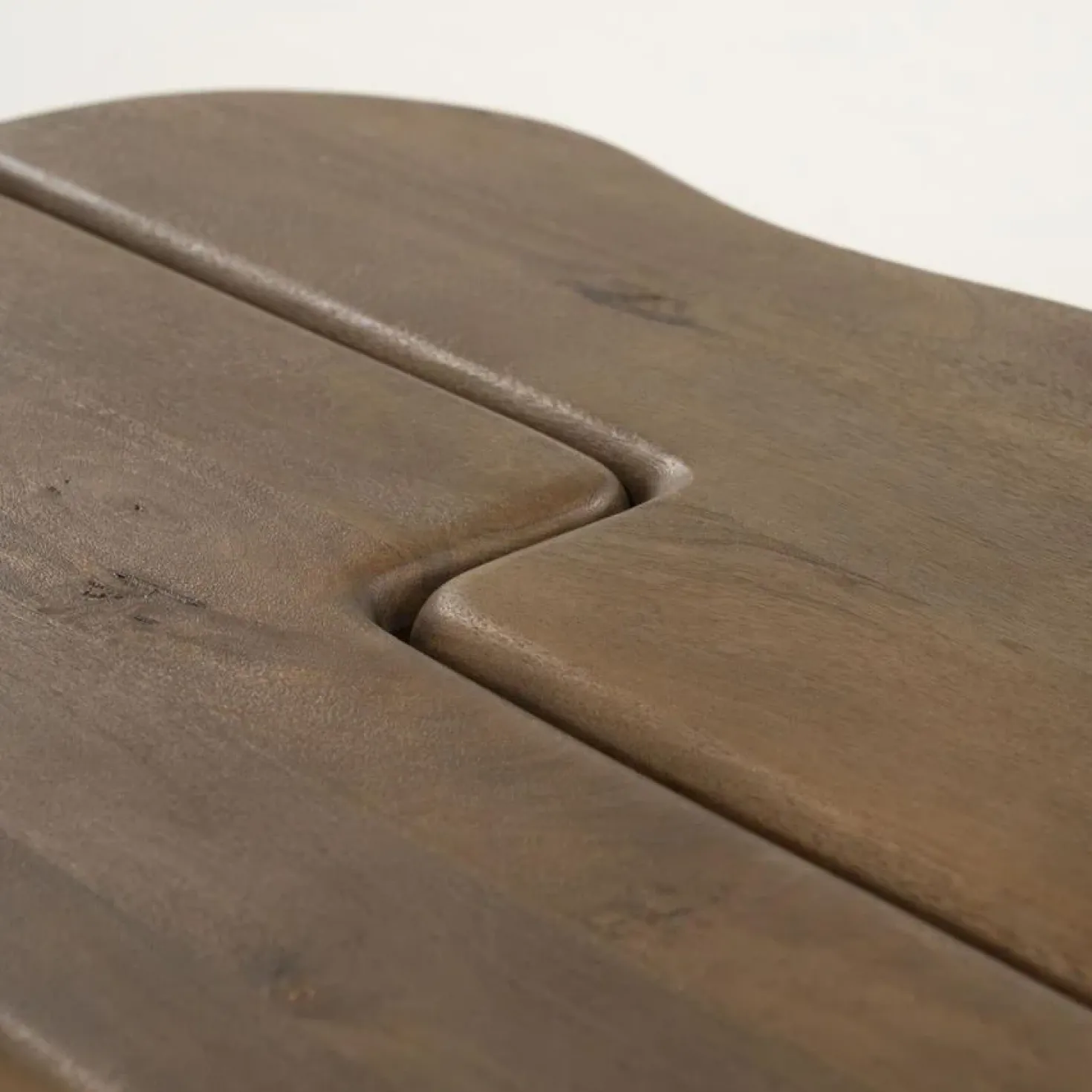 Yuo Salontafel mangohout Bruin 100cm
