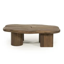 Yuo Salontafel mangohout Bruin 100cm