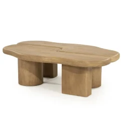Yuo Salontafel mangohout Naturel 100cm
