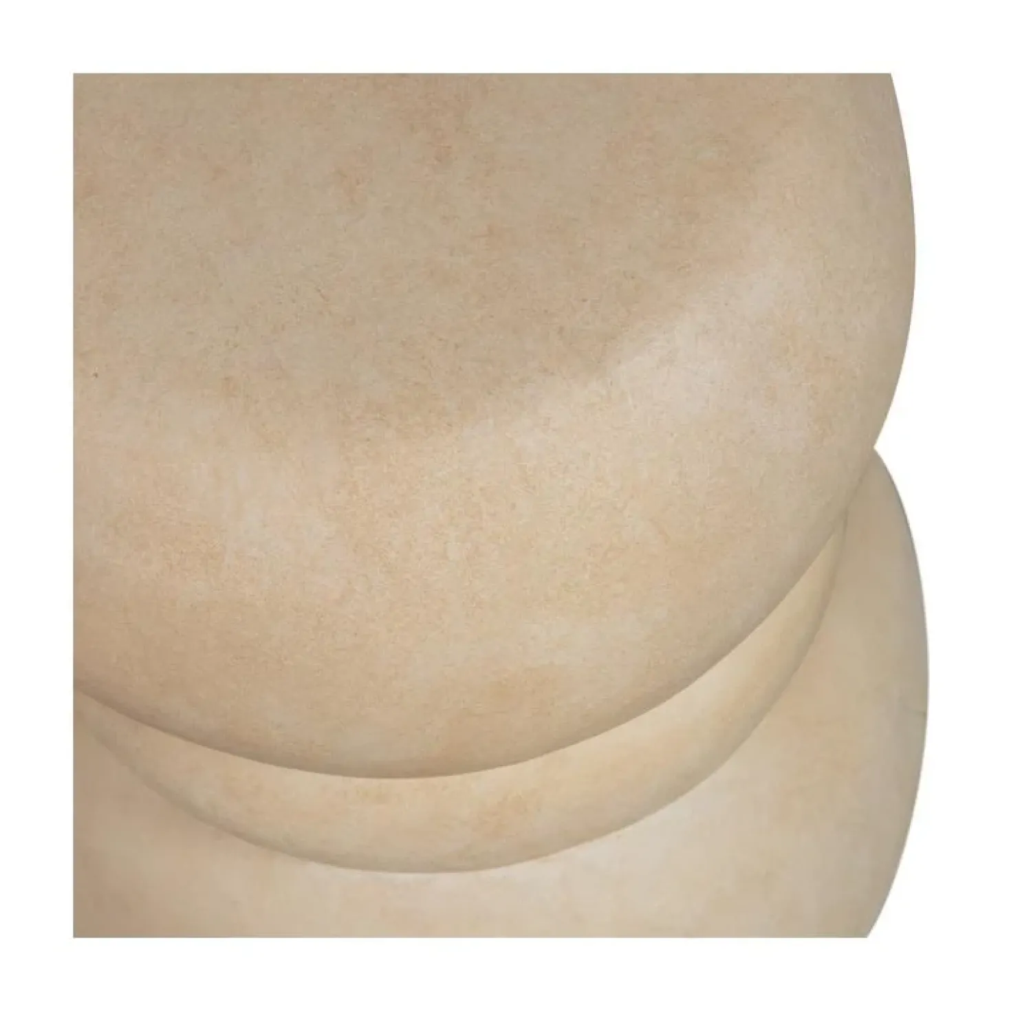 Yvo Bijzettafel Betonlook Naturel 37cm