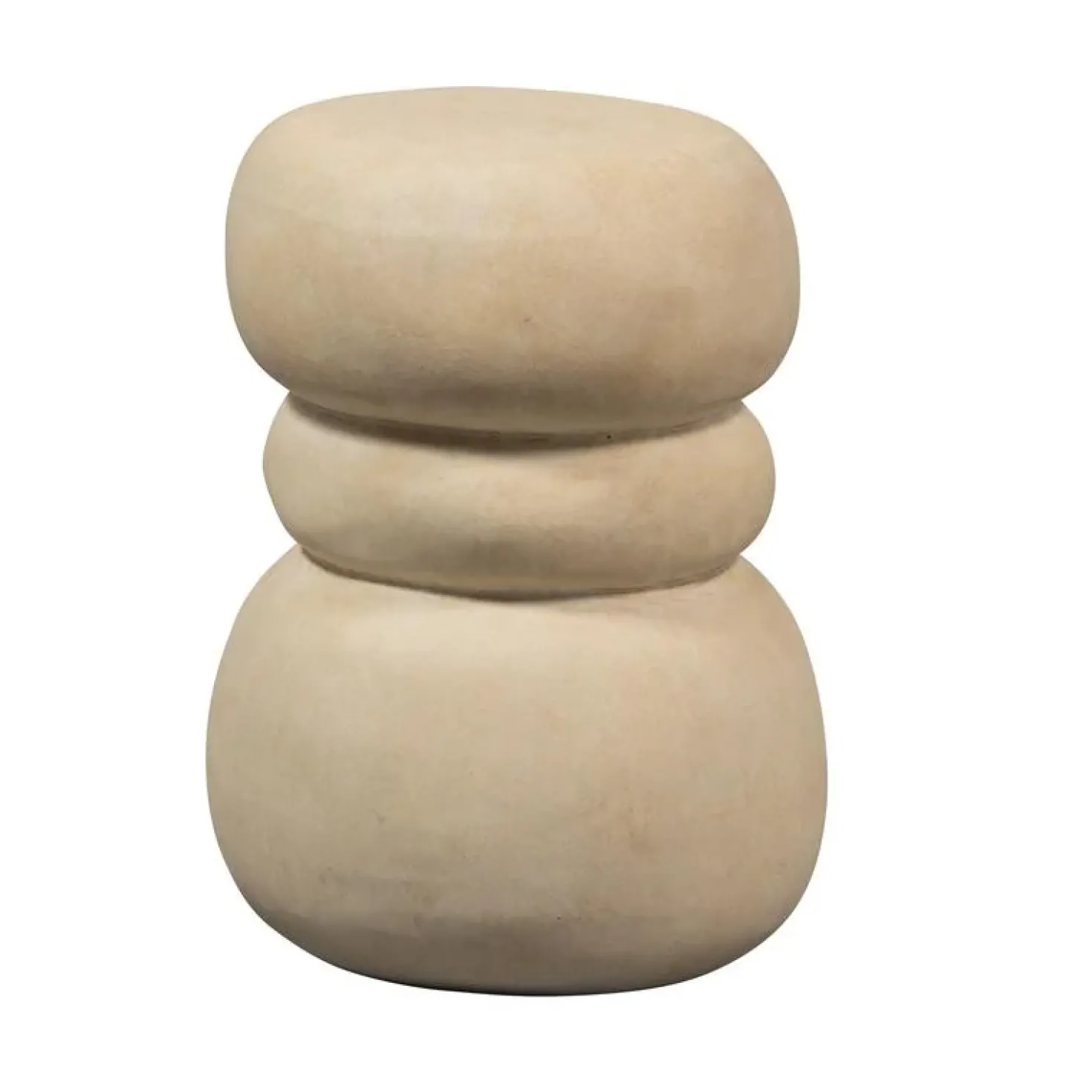Yvo Bijzettafel Betonlook Naturel 37cm