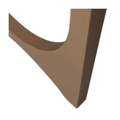 Zaandam Design Poot Metaal Donkerzand 1 stuk