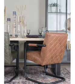 Zareen vloerkleed vintage rechthoek blauw