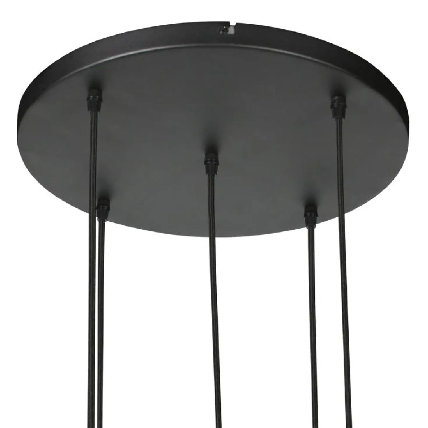 Zavi 5-lichts Getrapte Hanglamp Smoke Bol