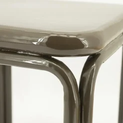 Zilo Bijzettafel Donkerbruin 43cm