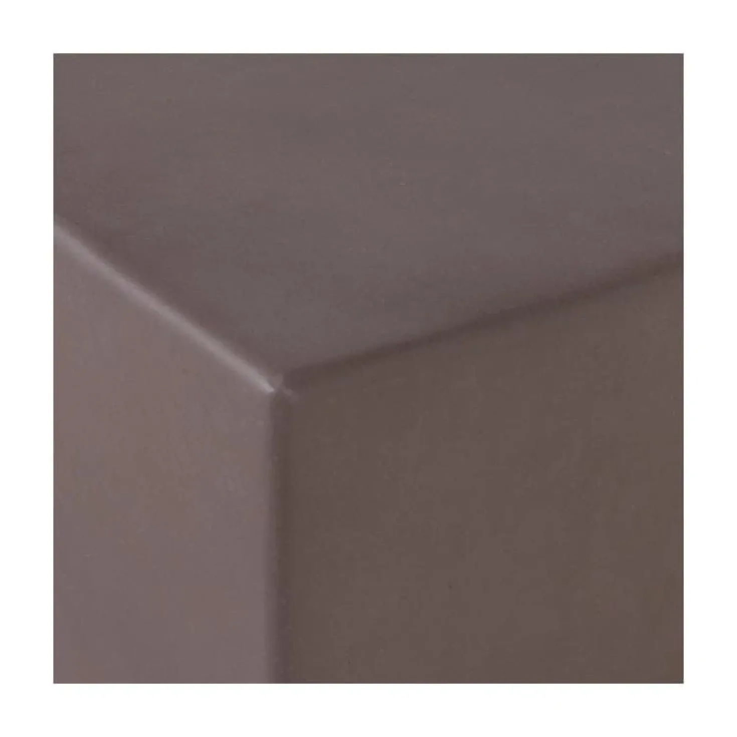 Zina Bijzettafel Laag Cement Bruin 50cm