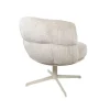 Zion eetkamerfauteuil draaipoot Taupe