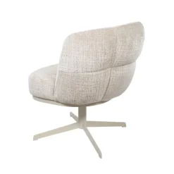 Zion eetkamerfauteuil draaipoot Taupe