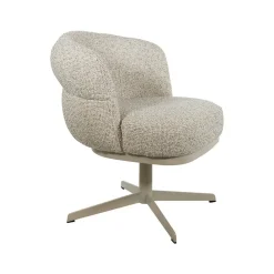 Zion eetkamerfauteuil draaipoot Creme