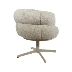 Zion eetkamerfauteuil draaipoot Creme