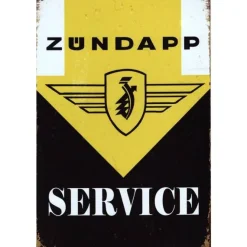 Zundapp Service - metalen bord