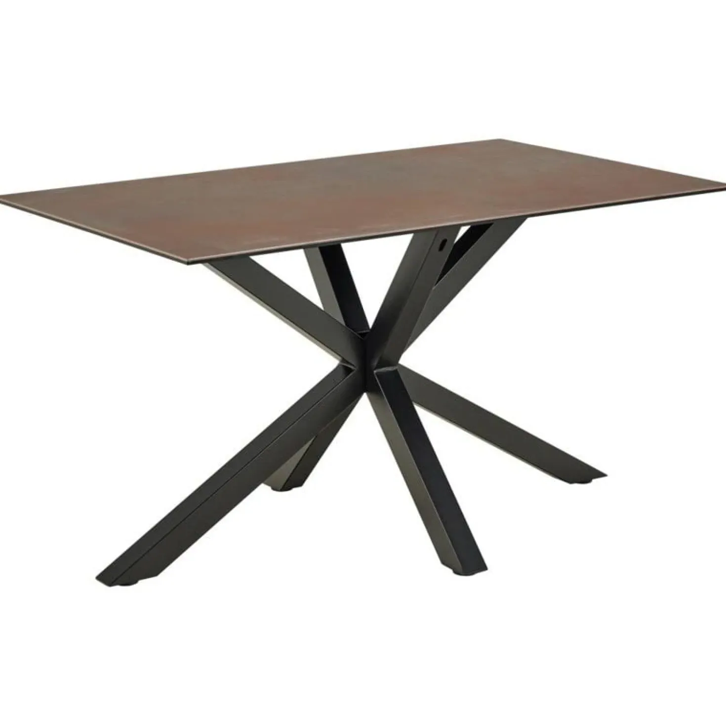 Zuvio Eettafel Bruin Keramiek 135cm