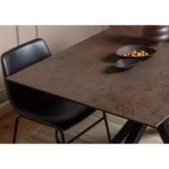 Zuvio Eettafel Bruin Keramiek 160cm