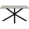 Zuvio Eettafel Grijs Keramiek 135cm