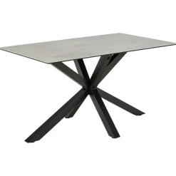 Zuvio Eettafel Grijs Keramiek 135cm