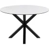Zuvio Eettafel Rond Wit Keramiek 120cm