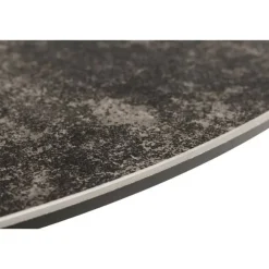 Zuvio Eettafel Rond Zwart Keramiek 120cm