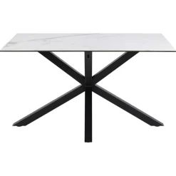 Zuvio Eettafel Wit Keramiek 135cm