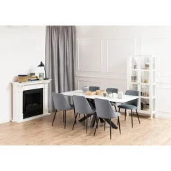Zuvio Eettafel Wit Keramiek 200cm