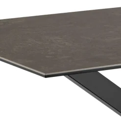 Zuvio Eettafel Zwart Keramiek 135cm