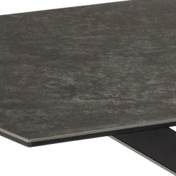 Zuvio Eettafel Zwart Keramiek 160cm