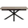 Zuvio Uitschuifbare Eettafel Bruin Keramiek 210cm