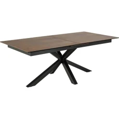Zuvio Uitschuifbare Eettafel Bruin Keramiek 240cm