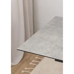 Zuvio Uitschuifbare Eettafel Grijs Keramiek 210cm