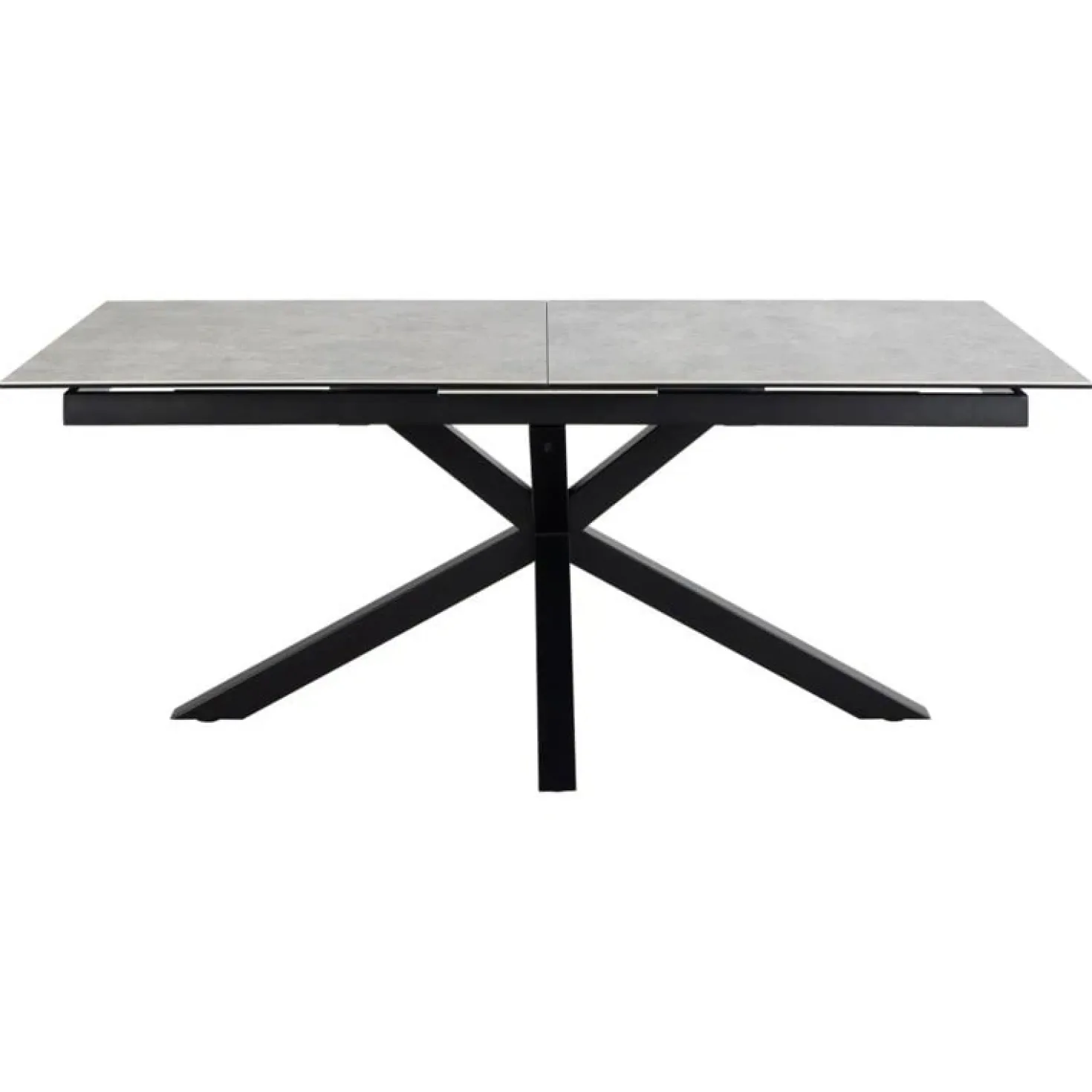 Zuvio Uitschuifbare Eettafel Grijs Keramiek 240cm