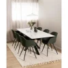 Zuvio Uitschuifbare Eettafel Wit Keramiek 210cm