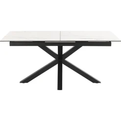 Zuvio Uitschuifbare Eettafel Wit Keramiek 210cm