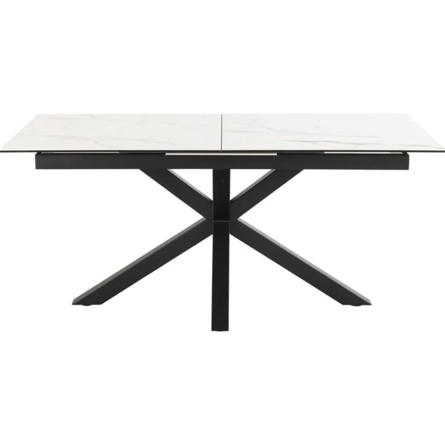Zuvio Uitschuifbare Eettafel Wit Keramiek 210cm