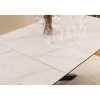 Zuvio Uitschuifbare Eettafel Wit Keramiek 240cm
