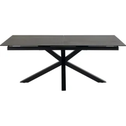 Zuvio Uitschuifbare Eettafel Zwart Keramiek 240cm