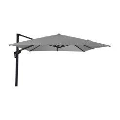 Zweefparasol Libra grijs 250x250cm