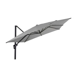 Zweefparasol Libra grijs 250x250cm