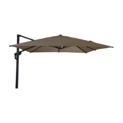 Zweefparasol Libra taupe 250x250cm